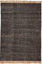 MOMO Rugs Nordic Nature Black Vloerkleed - 140x200 - Rechthoek - Laagpolig,Structuur Tapijt - Modern - Beige, Bruin, Zwart