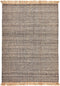 MOMO Rugs Nordic Nature Dark Grey Vloerkleed - 60x90 - Rechthoek - Laagpolig,Structuur Tapijt - Modern - Beige, Bruin, Grijs
