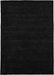 MOMO Rugs Panorama Uni Black Vloerkleed - 250x300 - Rechthoek - Laagpolig Tapijt - Industrieel - Zwart