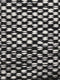 MOMO Rugs Vaasa Black White Vloerkleed - 140x200 - Rechthoek - Laagpolig,Structuur Tapijt - Industrieel - Wit, Zwart, Zwart_wit
