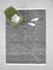 MOMO Rugs Vaasa Black White Vloerkleed - 140x200 - Rechthoek - Laagpolig,Structuur Tapijt - Industrieel - Wit, Zwart, Zwart_wit