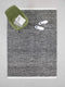 MOMO Rugs Vaasa Black White Vloerkleed - 160x230 - Rechthoek - Laagpolig,Structuur Tapijt - Industrieel - Wit, Zwart, Zwart_wit