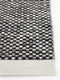 MOMO Rugs Vaasa Black White Vloerkleed - 200x300 - Rechthoek - Laagpolig,Structuur Tapijt - Industrieel - Wit, Zwart, Zwart_wit