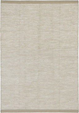 MOMO Rugs Vaasa Camel White Vloerkleed - 200x300 - Rechthoek - Laagpolig,Structuur Tapijt - Industrieel - Beige, Wit