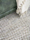 MOMO Rugs Vaasa Grey White Rond Vloerkleed - 200 rond - Rond - Laagpolig Tapijt - Industrieel - Grijs, Wit