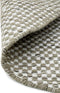 MOMO Rugs Vaasa Grey White Rond Vloerkleed - 200 rond - Rond - Laagpolig Tapijt - Industrieel - Grijs, Wit