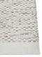 MOMO Rugs Vaasa White Naturel Vloerkleed - 160x230 - Rechthoek - Laagpolig,Structuur Tapijt - Industrieel - Beige, Wit