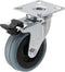 Monacor GCB-75B Zwenkwiel 1 stuk(s) 75 mm Draagvermogen (max.): 60 kg