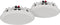 Monacor SPE-284/WS Luidspreker voor buiten 50 W IP65 Wit 2 stuk(s)