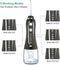 Monddouche Draadloos - 5 modi Waterflosser - 300 ml Watertank - Professionele IPX7 - inclusief sjiek