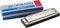 Mondharmonica Hohner Blues band, C - topmerk - perfect voor beginners - met gratis online begeleiding