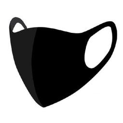 Mondkapje Zwart One Size