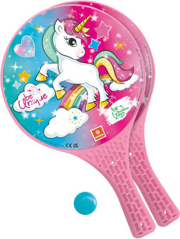 Mondo Beachballset Eenhoorn, 3dlg.