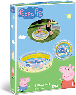 Mondo Peppa Pig Zwembad 3-Rings, 100cm
