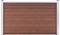vidaXL - Schutting - 526x106 - cm - HKC - grijs