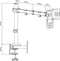 Monitor arm – Monitor beugel voor 1 scherm 10-32 inch – VESA 75x75, 100x100 - Draai- kantel- en zwenkbaar – Ewent EW1510