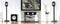 Monitor Audio Apex A10 Luidsprekerstands - Zwart (Paar)