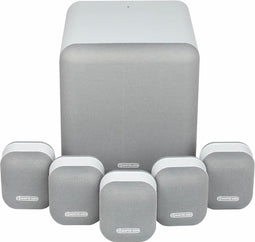 Monitor Audio Mass 5.1 2G - 5.1 Compacte Surround Home Cinema Set - Wit