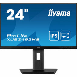 Monitor Iiyama XUB2493HS-B5 24" 24" LED IPS Flicker free 75 Hz 50-60 Hz