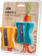 Monkey Business Spiraalsnijder Karoto 2 Abs 7,8 X 5,5 geel/blauw