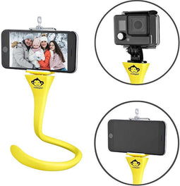 monkeystick Flexible Selfie Stick - Geel