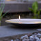 Mono Concave Olielamp in Geborsteld RVS - 26 cm - Geschikt voor Binnen & Buiten