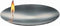 Mono Concave Olielamp in Geborsteld RVS - 26 cm - Geschikt voor Binnen & Buiten
