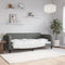 vidaXL - Slaapbank - 80x200 - cm - stof - donkergrijs
