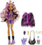 Monster High - Modepop - Clawdeen Wolf pop met zwarte tas