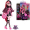 Monster High - Modepop - Draculaura pop met hartjes-tas