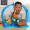 Monster Jam - Megalodon Loop of Doom-stuntspeelset met unieke metalen monstertruck op een schaal van 1:64