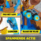 Monster Jam - Megalodon Loop of Doom-stuntspeelset met unieke metalen monstertruck op een schaal van 1:64