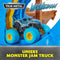 Monster Jam - Megalodon Loop of Doom-stuntspeelset met unieke metalen monstertruck op een schaal van 1:64