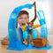 Monster Jam - Megalodon Loop of Doom-stuntspeelset met unieke metalen monstertruck op een schaal van 1:64