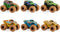 Monster Jam - Mystery Mudders officiële metalen truck - Was & Onthul - schaal van 1:64 - stijlen kunnen variëren