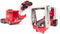 Monster Jam - officiële 2-in-1 Launch N’ Go Hauler-speelset en opbergdoos met unieke monstertruck schaal van 1:64
