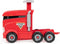 Monster Jam - officiële 2-in-1 Launch N’ Go Hauler-speelset en opbergdoos met unieke monstertruck schaal van 1:64