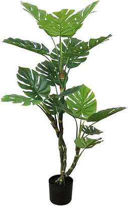 Monstera 3-stam 135 cm kunstplant