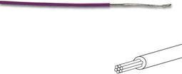 Montagedraad - Ø 1.4 Mm - 0.2 Mm² - Meeraderig - Violet
