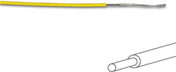 Montagedraad - Ø 1.4 Mm - 0.2 Mm² - Volle Kern - Geel