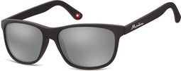 Montana By Sgb Zonnebril Unisex Zwart/grijs (ms48)