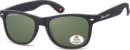 Montana By Sgb Zonnebril Unisex Zwart/groen (mp1-xl)