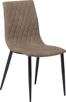 MONTANA - Eetkamerstoel - Beige - Kunstleer