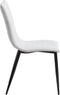 MONTANA - Eetkamerstoel - Wit - Kunstleer
