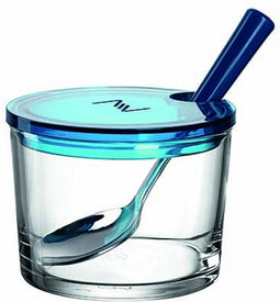 Montana Jampot + Lepel Brunch Blauw - ø 9 cm / 220 ml