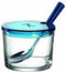 Montana Jampot + Lepel Brunch Blauw - ø 9 cm / 220 ml