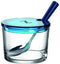 Montana Jampot + Lepel Brunch Blauw - ø 9 cm / 220 ml