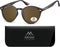 Montana MP20B - Zonnebril - Rond model - Schidpad kunststof-Polarizerend- Lensbreedte 57 mm