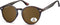 Montana MP20B - Zonnebril - Rond model - Schidpad kunststof-Polarizerend- Lensbreedte 57 mm