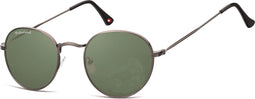 Montana MP92C-XL - Zonnebril - ronde vorm - gunmetal